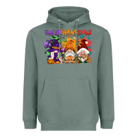 Sage Hallothanksmas gnomes Heavyweight Hoodie - NancyCooperArtShop