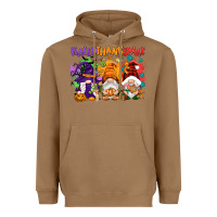 Toasted Coconut Hallothanksmas gnomes Heavyweight Hoodie - NancyCooperArtShop