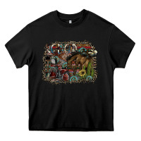 Black rodeo Heavy Core Tee - SublimationCraftShop