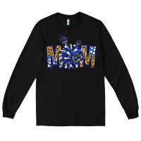 Black cheer mom Long Sleeve Tee - NancyCooperArtShop