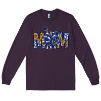 Plum cheer mom Long Sleeve Tee - NancyCooperArtShop