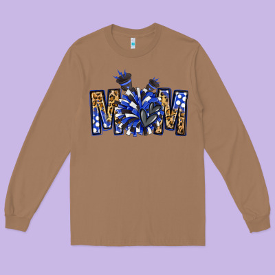 Cheer Mom Long Sleeve Tee Designed By Nancycooperartshop