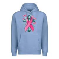 Colony Blue Cancer Cross Cancer Awareness Premium Hoodie - HowdyJamesFarm