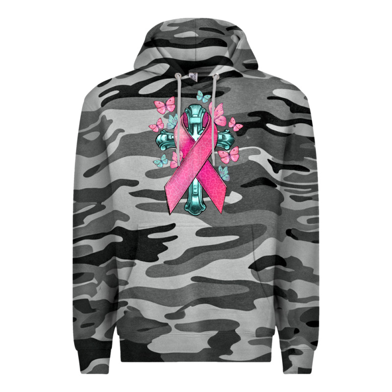 Cancer Cross Cancer Awareness Premium Hoodie by HowdyJamesFarm | Teevron