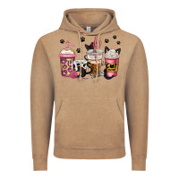 Vintage Coffee cat mom coffee Vintage Hoodie - Jasminsmagicworld