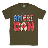 Army Green American Classic Tee - MaliasSmallBusiness
