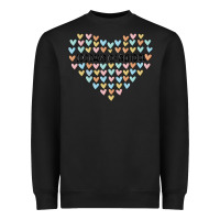 Black 100 days of school Heavyweight Sweatshirt - MaliasSmallBusiness