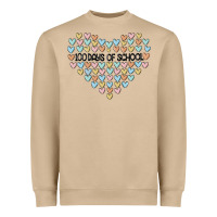 Mushroom 100 days of school Heavyweight Sweatshirt - MaliasSmallBusiness