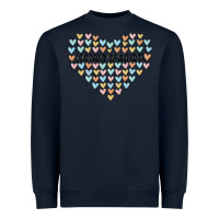 Navy 100 days of school Heavyweight Sweatshirt - MaliasSmallBusiness