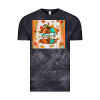 Cloud Black blessed pumpkin Vintage Tee - NancyCooperArtShop
