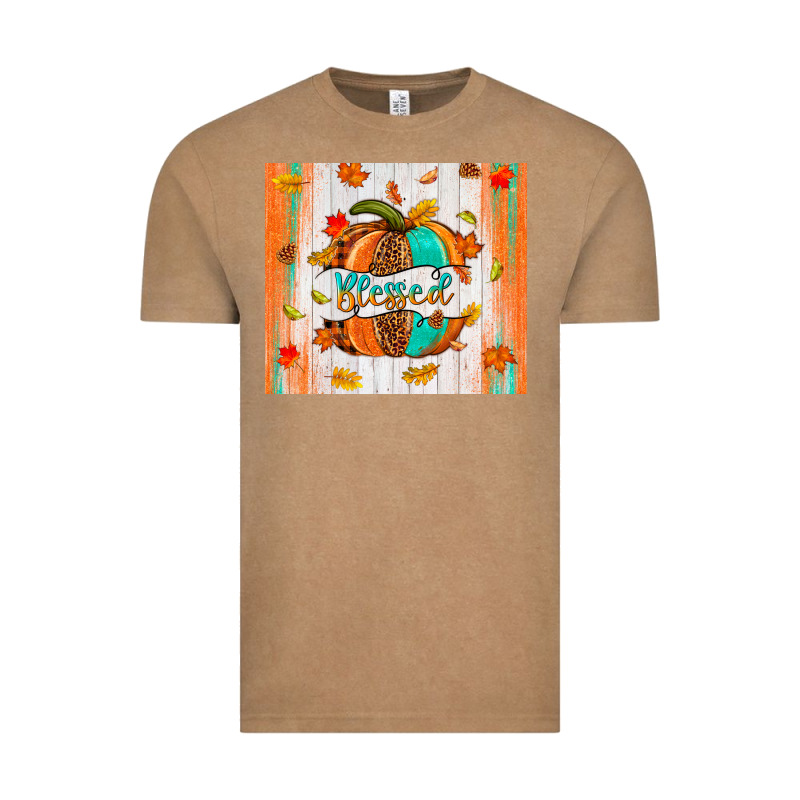 Blessed Pumpkin Vintage Tee by NancyCooperArtShop | Teevron