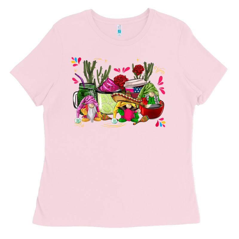 Mexican Gnomes With Coffee Cups Ladies Tee by CTS Tumbler Store | Teevron
