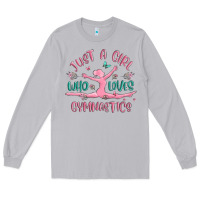Moon Dust just a girl who loves gymnastics Long Sleeve Tee - MaliasSmallBusiness