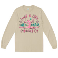 Mushroom just a girl who loves gymnastics Long Sleeve Tee - MaliasSmallBusiness