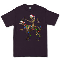 Plum skeleton deer santa Premium Tee - FaDigitalArtStudio