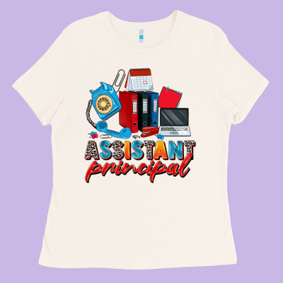 Assistant Principal Ladies Tee Designed By Zillion Design Studio