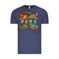 Vintage Denim para pumpkin Vintage Tee - NancyCooperArtShop