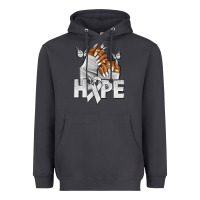 Smoke hope white ribbon lung cancer nails Heavyweight Hoodie - NancyCooperArtShop