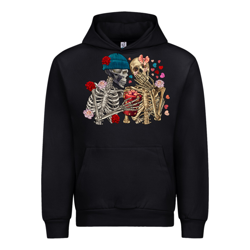Skeleton Couple Valentine's Day Urban Hoodie by FaDigitalArtStudio | Teevron