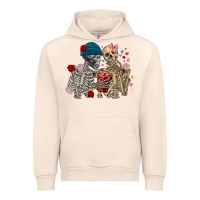 Sandshell Skeleton couple Valentine's Day Urban Hoodie - FaDigitalArtStudio