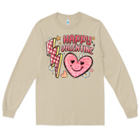 Mushroom happy valentine heart Long Sleeve Tee - MaliasSmallBusiness