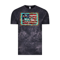 Cloud Black flag cactus horseshoe Vintage Tee - AdoDesignShop
