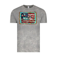 Cloud Rock flag cactus horseshoe Vintage Tee - AdoDesignShop