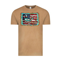 Vintage Camel flag cactus horseshoe Vintage Tee - AdoDesignShop