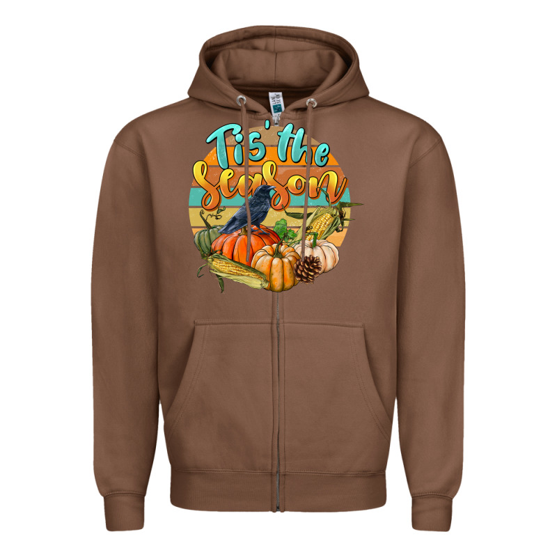 Tis' The Season Zipper Hoodie by LillyAllenDesigns | Teevron