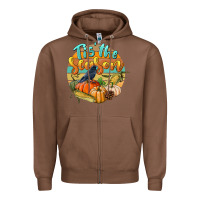Chestnut tis' the season Zipper Hoodie - LillyAllenDesigns