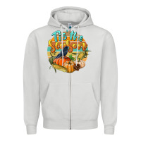Dove Grey tis' the season Zipper Hoodie - LillyAllenDesigns