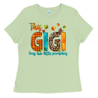 Matcha this gigi loves her little pumpkins Ladies Tee - texasbilliewilder