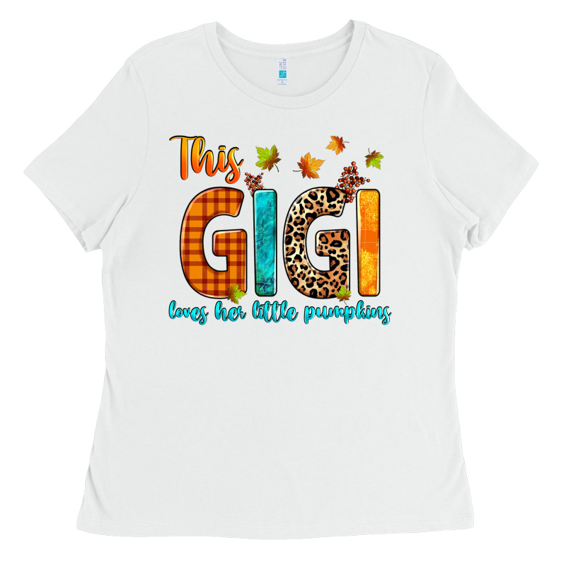 This Gigi Loves Her Little Pumpkins Ladies Tee by texasbilliewilder | Teevron