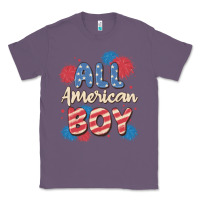 Lavender all american boy Classic Tee - MaliasSmallBusiness