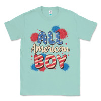 Seafoam all american boy Classic Tee - MaliasSmallBusiness