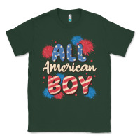 Sports Green all american boy Classic Tee - MaliasSmallBusiness