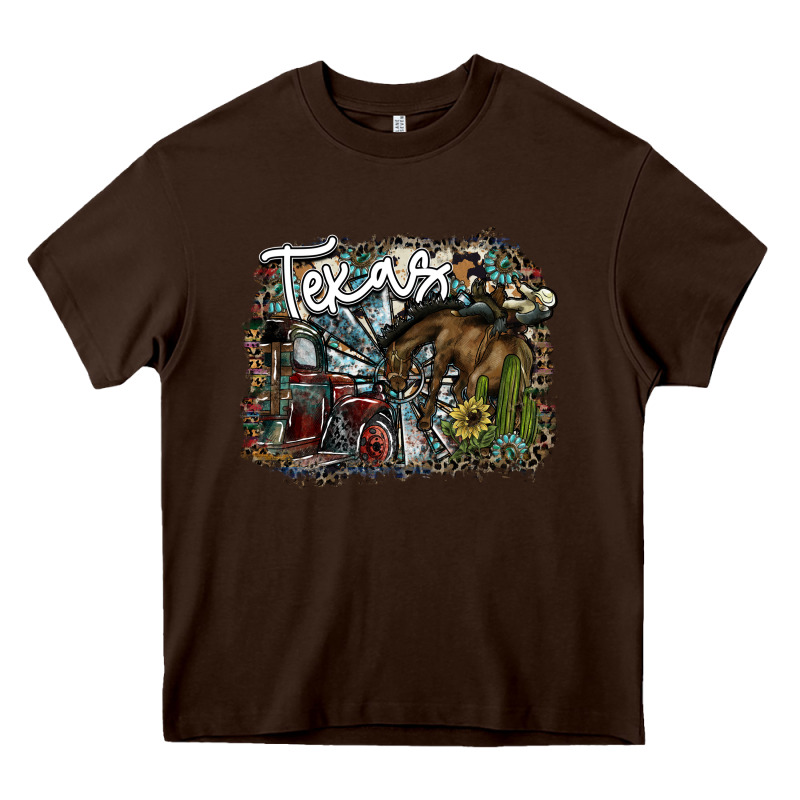 Texas Heavy Core Tee by SublimationCraftShop | Teevron