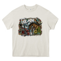 Cream texas Heavy Core Tee - SublimationCraftShop