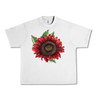 Lunar Rock procut red sunflower Urban Heavy Tee - LillyAllenDesigns