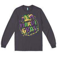 Smoke mardi gras Long Sleeve Tee - MaliasSmallBusiness