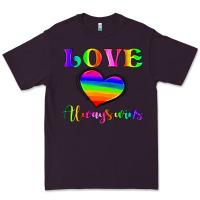 Plum love always wins Premium Tee - HRA Design Shop