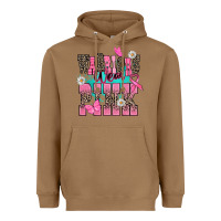 Toasted Coconut warriors wear pink Heavyweight Hoodie - NancyCooperArtShop