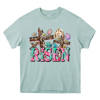 Arona He is risen Easter Day Heavy Core Tee - CowGirlArtShop