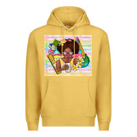Antique Gold goodbye school hello summer Premium Hoodie - TumblerDesignByShophia