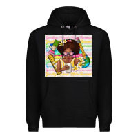 Black goodbye school hello summer Premium Hoodie - TumblerDesignByShophia