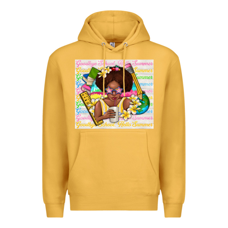 Goodbye School Hello Summer Premium Hoodie by TumblerDesignByShophia | Teevron
