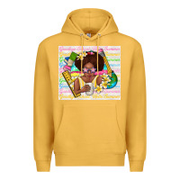 Mustard goodbye school hello summer Premium Hoodie - TumblerDesignByShophia