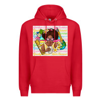 Red goodbye school hello summer Premium Hoodie - TumblerDesignByShophia