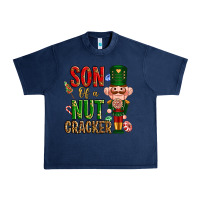 Navy Christmas son of a nutcracker Urban Heavy Tee - NancyCooperArtShop