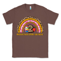 Chestnut back to school rainbow hello second grade Classic Tee - AdoDesignShop
